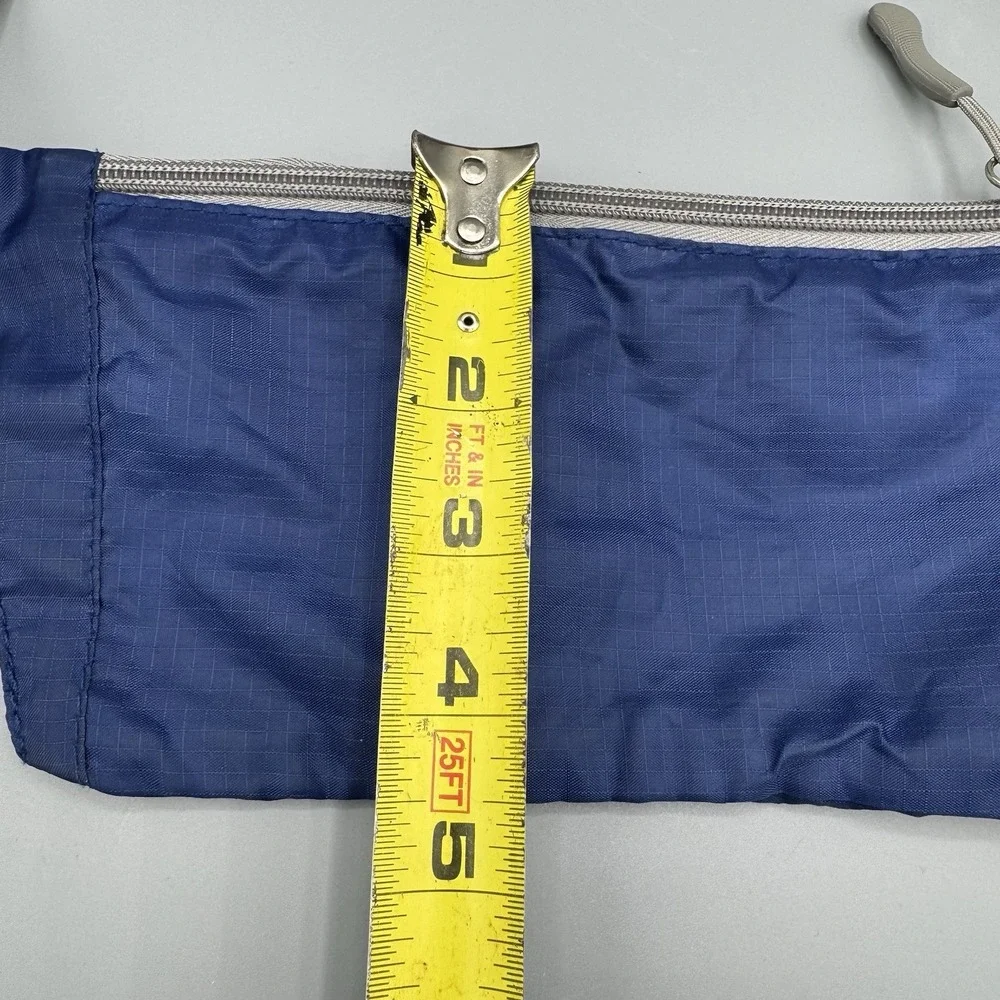 Travelon Triple Zip Waist Pack Royal Blue One Size 1.25